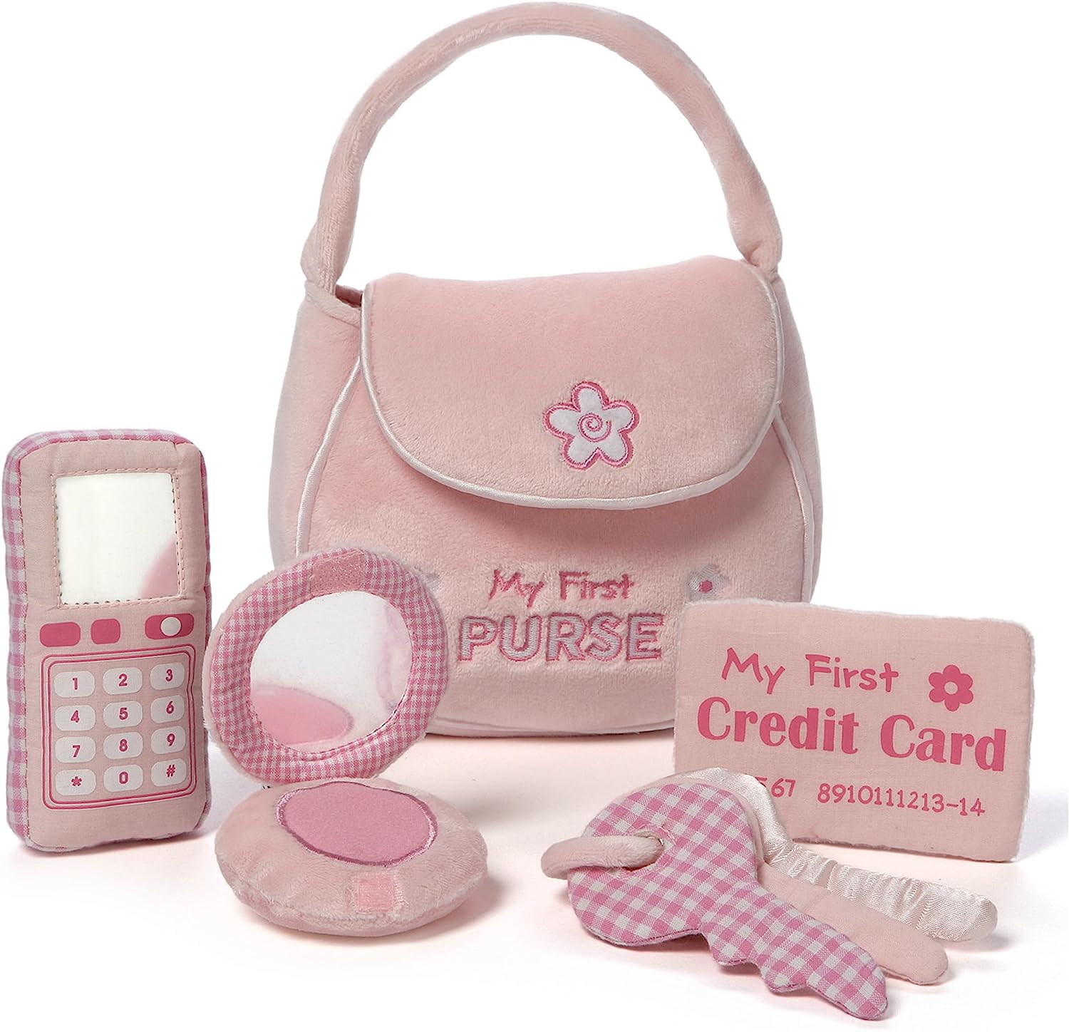 Baby GUND My First Purse Stuffed Plush Playset