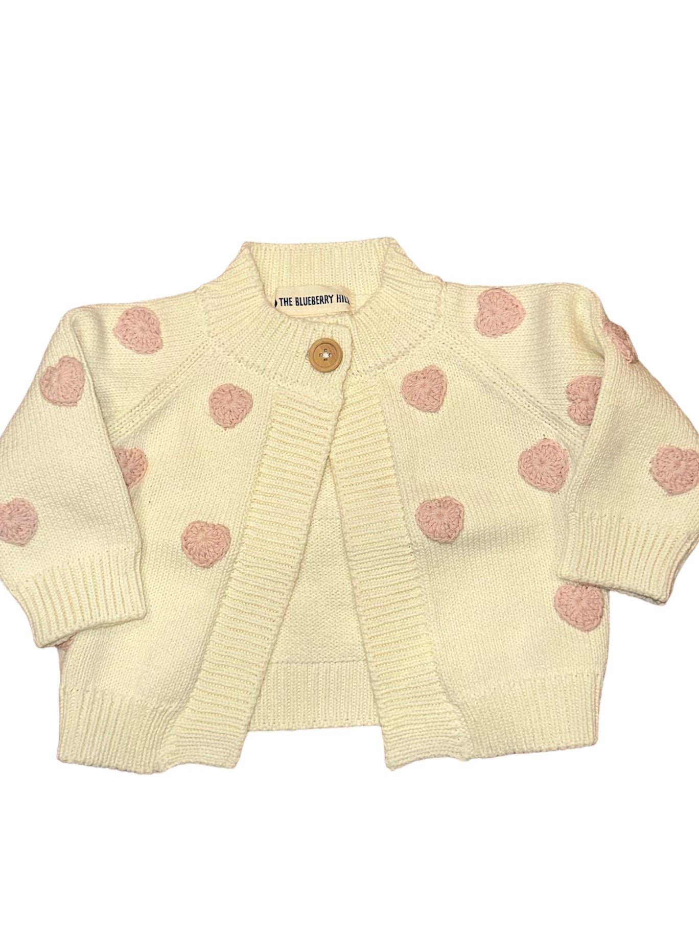 The Blueberry Hill Heart Sweater