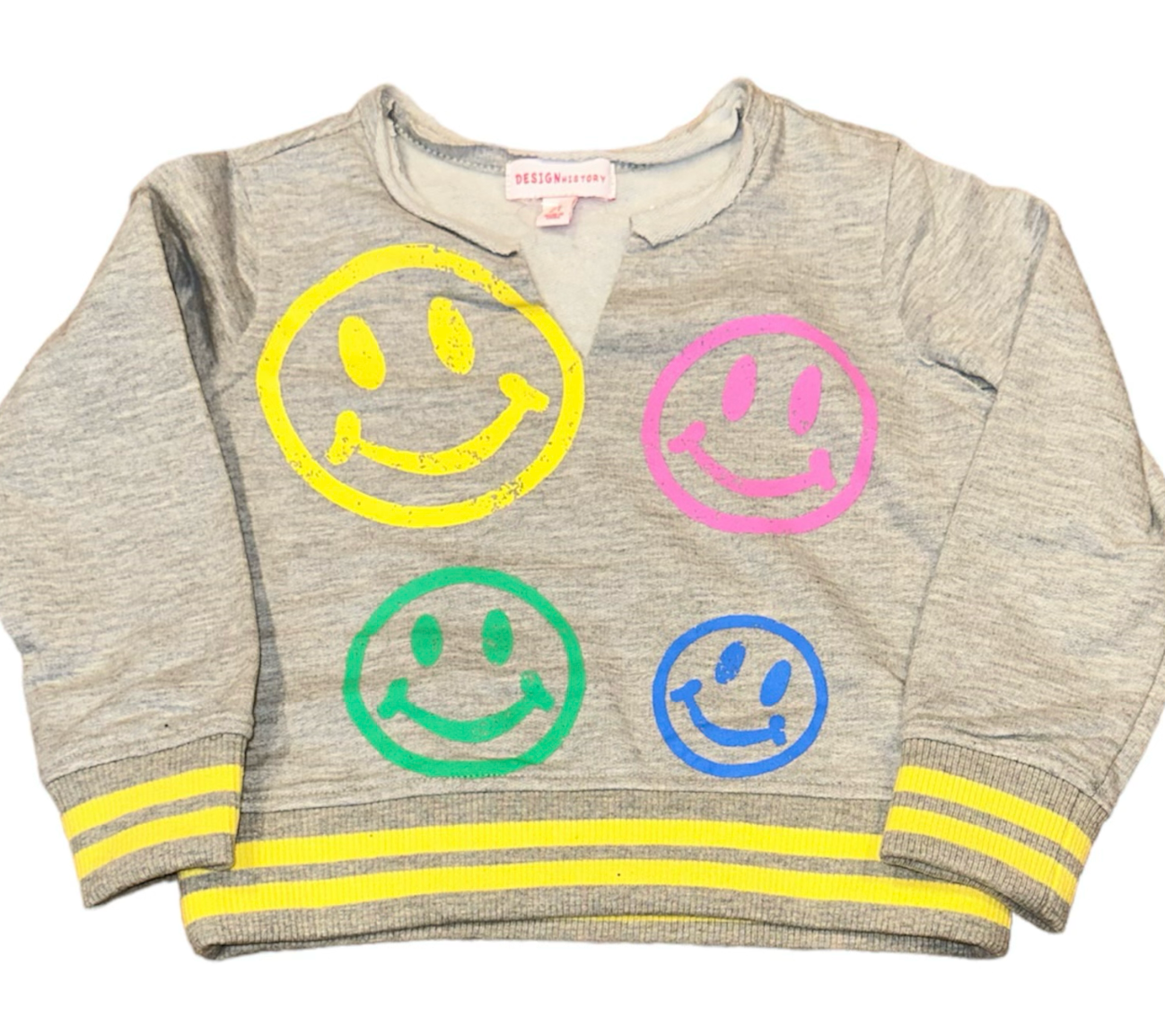 Design History - Smiley Sweatshirt