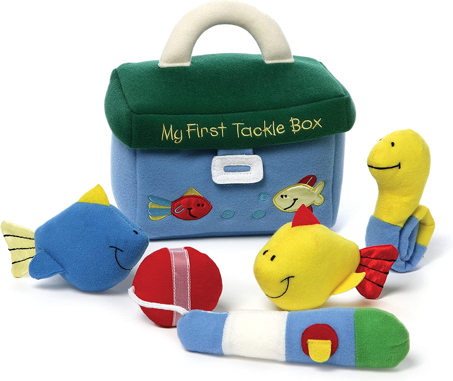 GUND Baby My First Tackle Box Stuffed Plush Playset