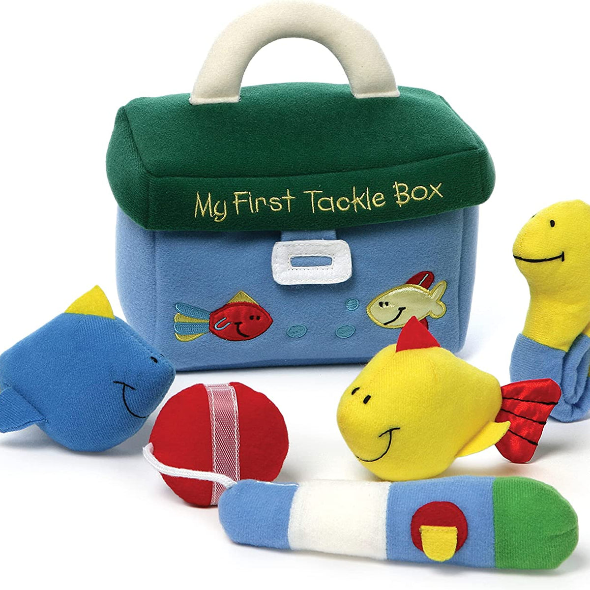 GUND Baby My First Tackle Box Stuffed Plush Playset