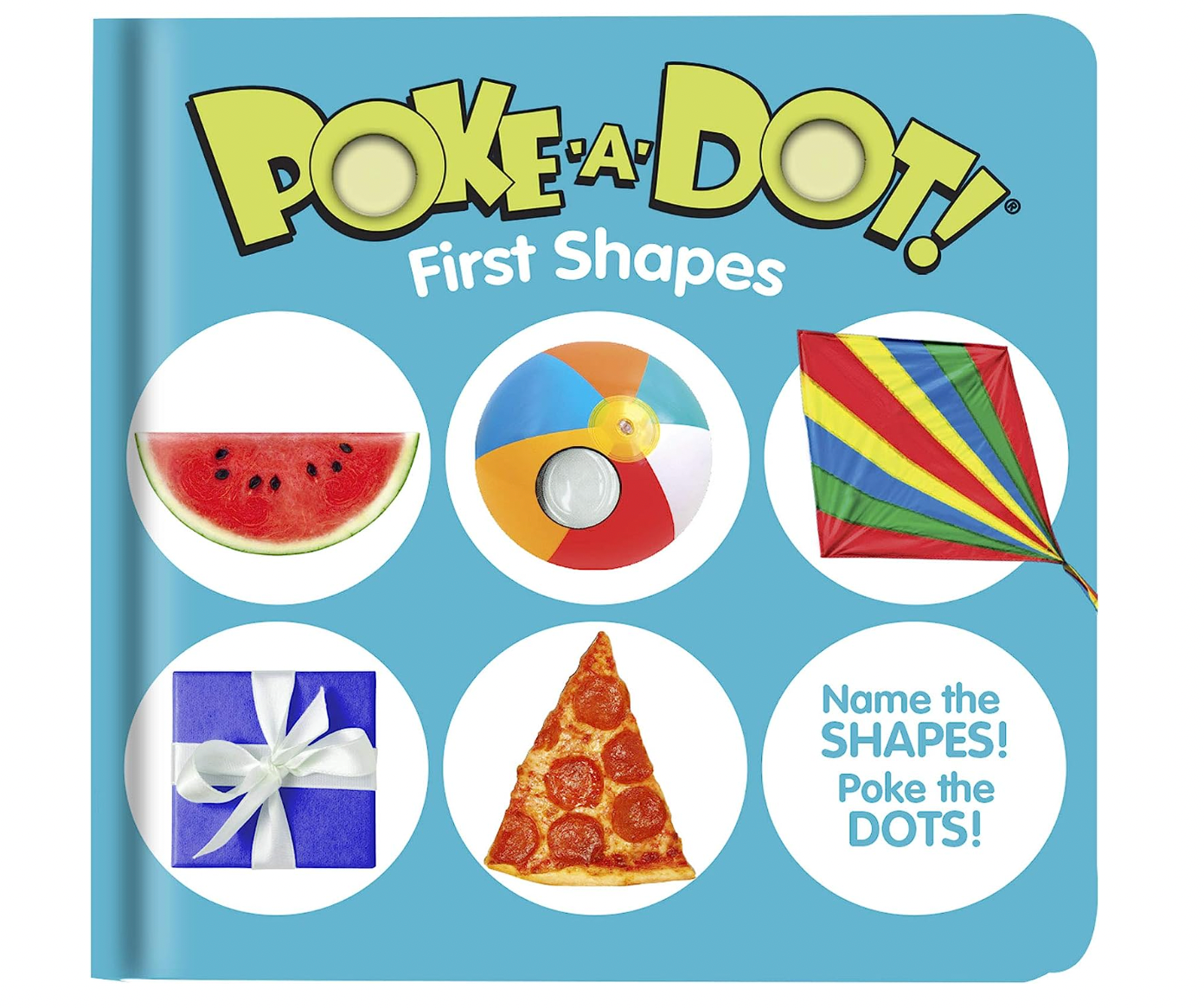 Melissa & Doug Children’s Book – Poke-a-Dot: First Shapes