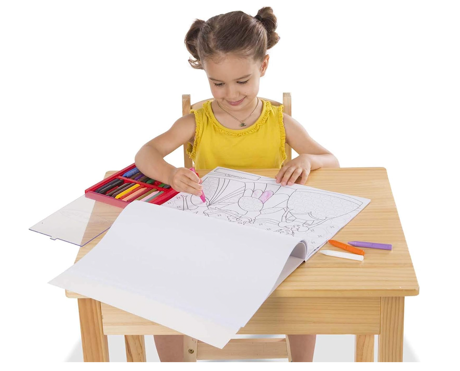 Melissa & Doug Jumbo 50-Page Kids' Coloring Pad Activity Book - Prince