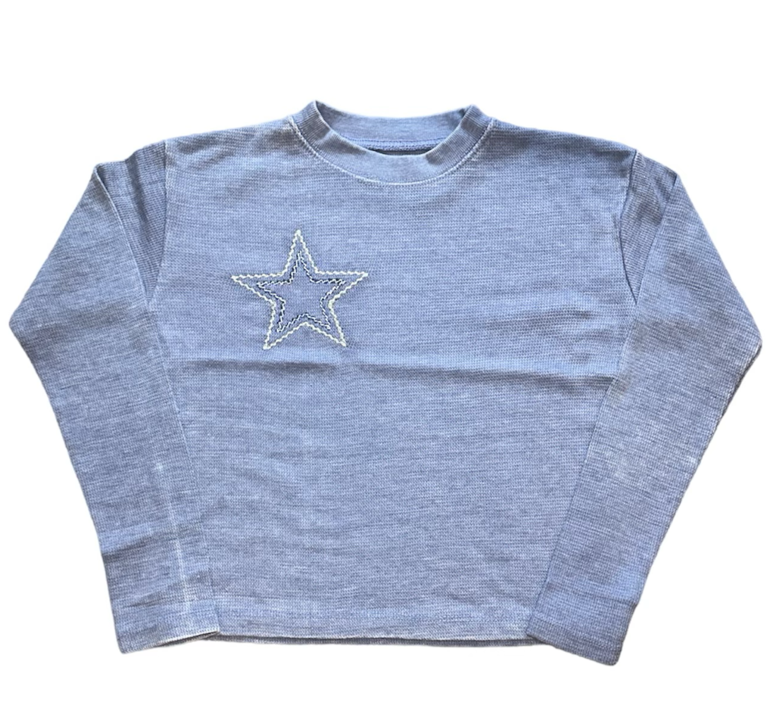 Vintage Havana - Burnout Star Crop T-Shirt