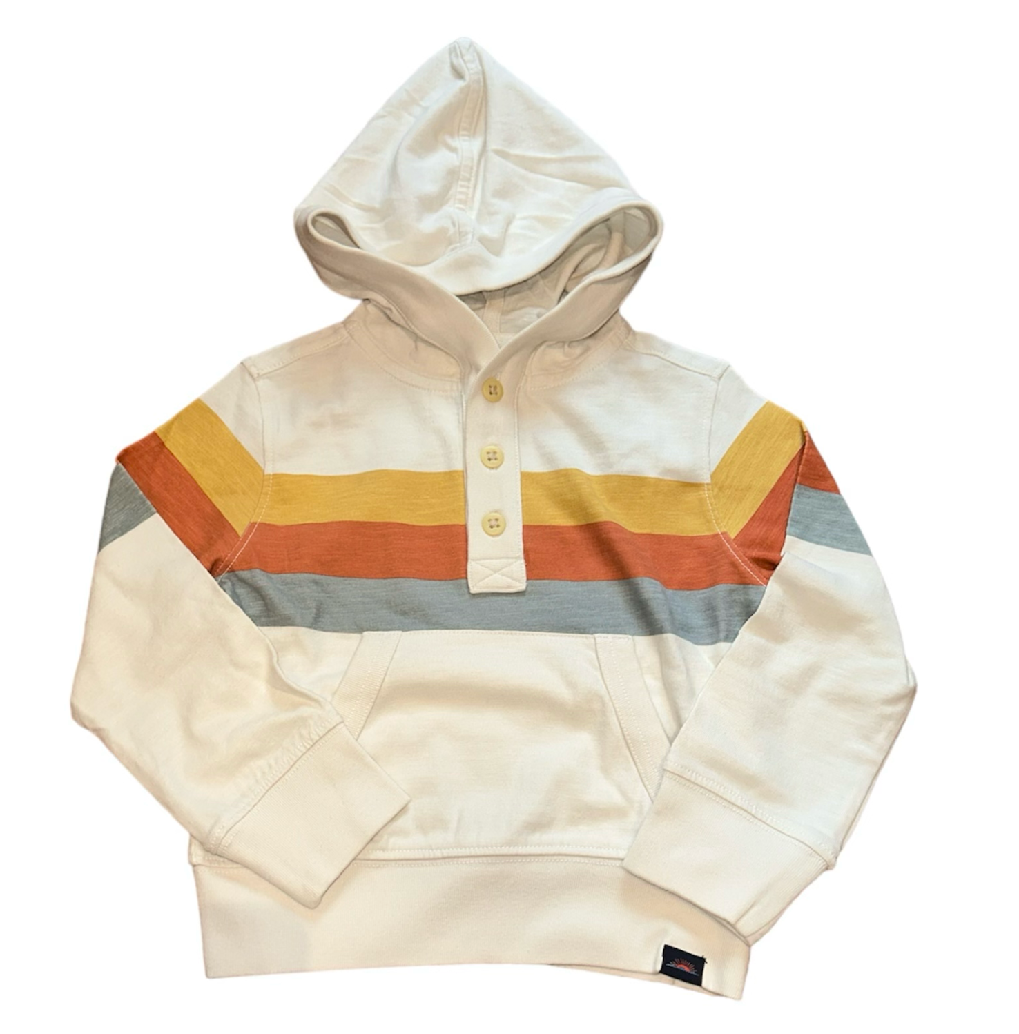 Faherty - Striped Hoodie