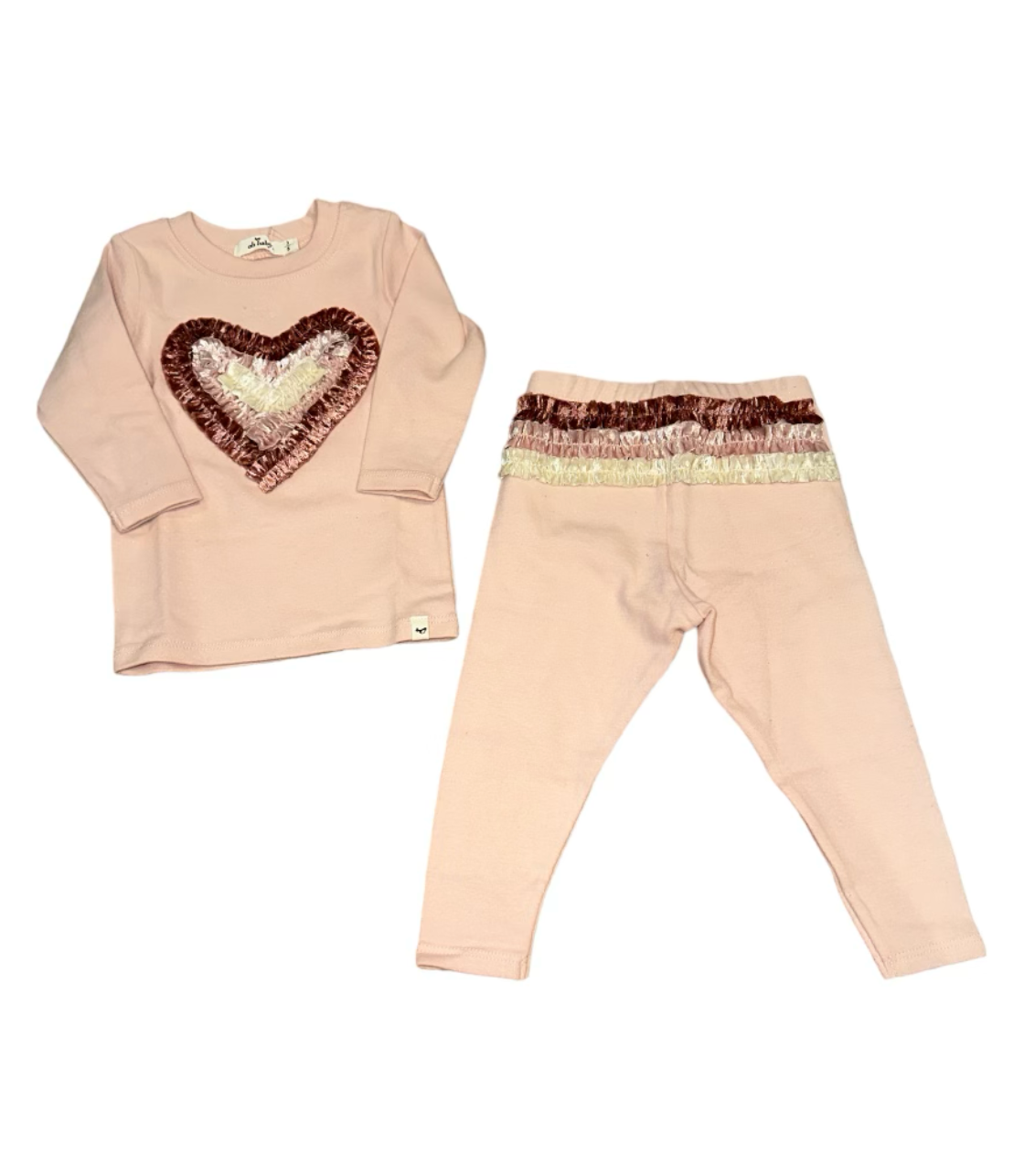 Oh Baby - Heart 2-Piece Set