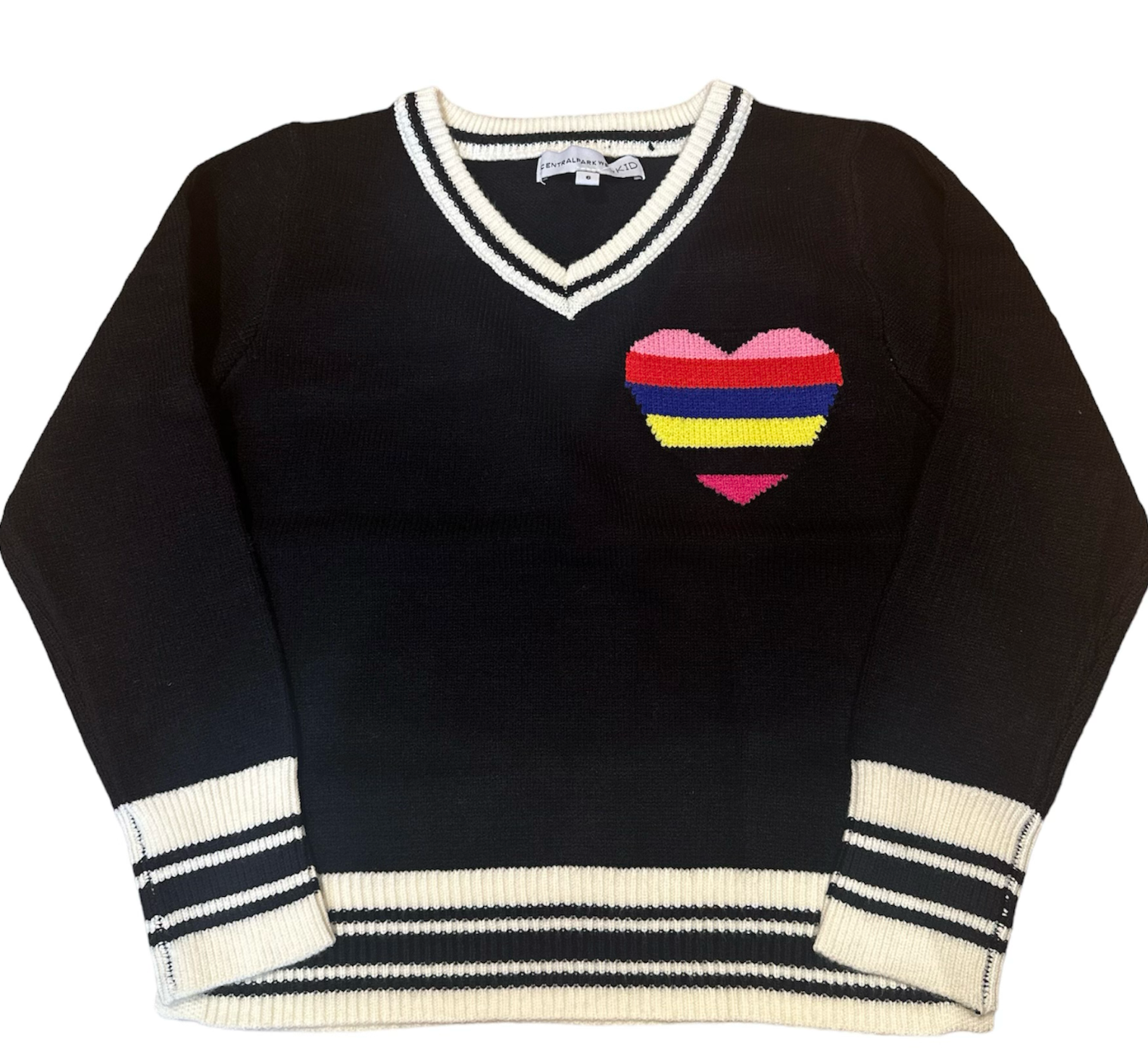 Central Park West - Heart Varsity Sweater