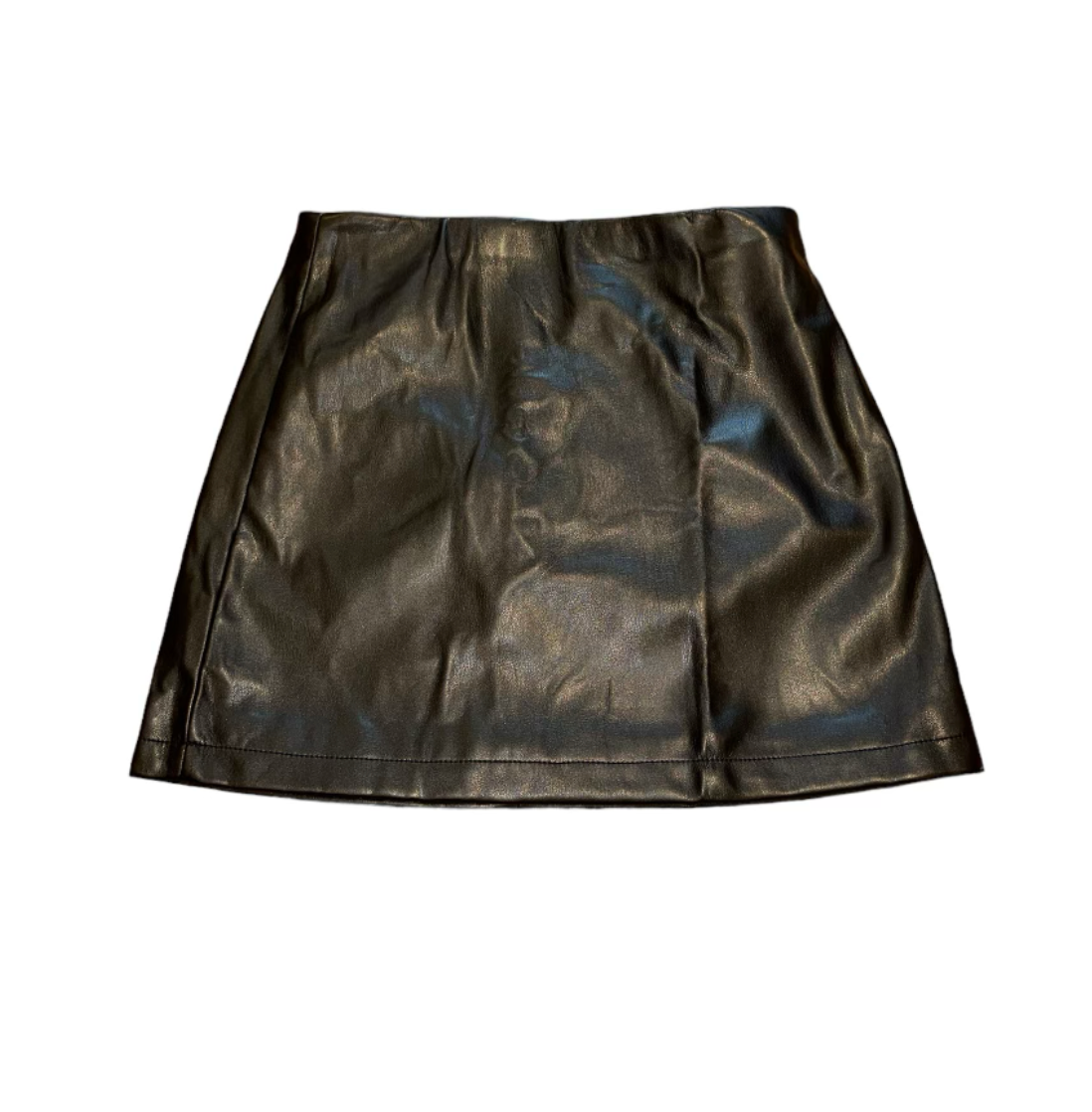 Katie J - Leather Skirt