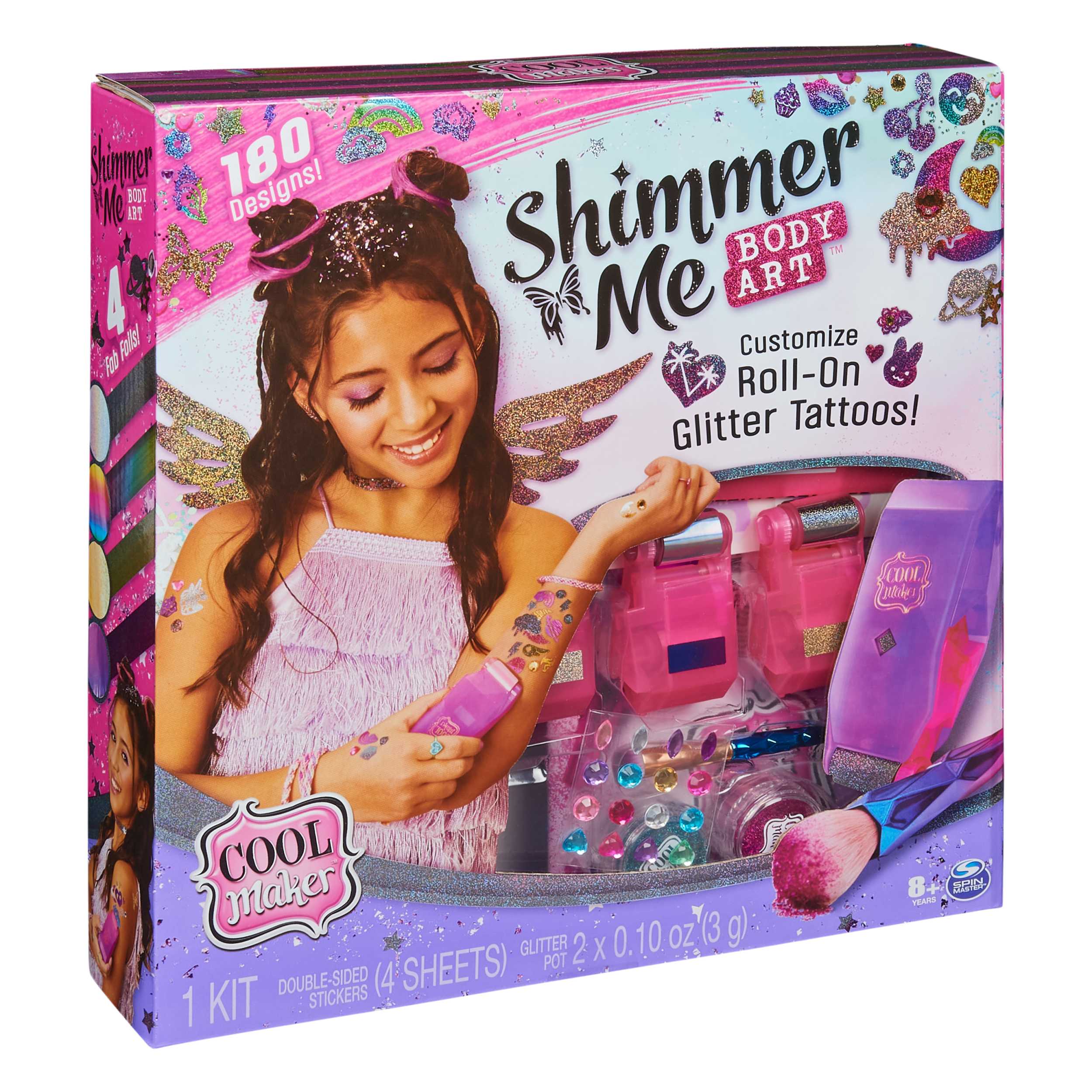 Shimmer Me Body Art with Roller